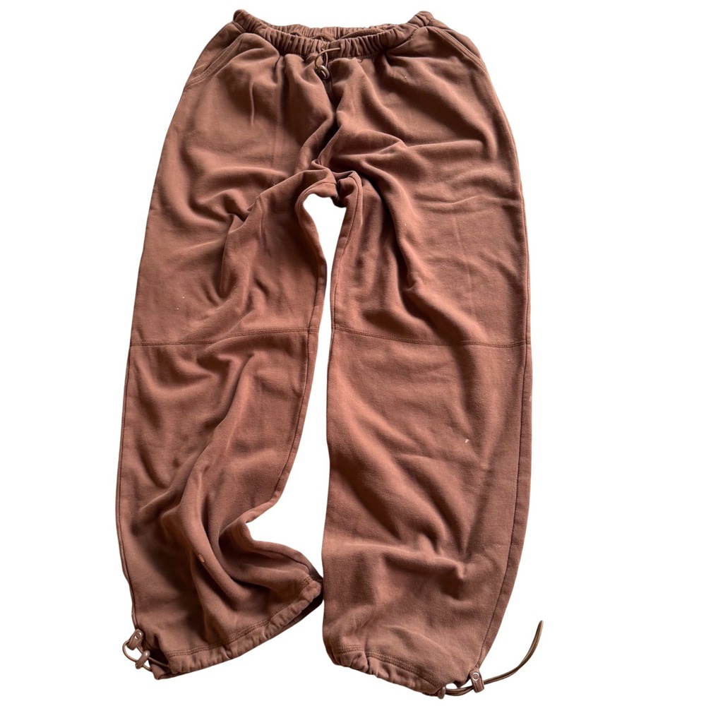 No Boundaries‎ Parachute Jogger Sweatpants Brown Carafe Streetwear Baggy Comfy M